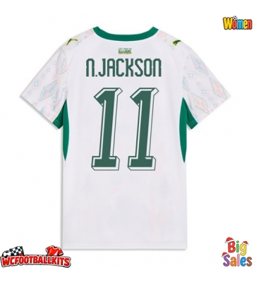 Senegal Nicolas Jackson #11 Replica Home Stadium Shirt for Women World Cup 2026 Short Sleeve